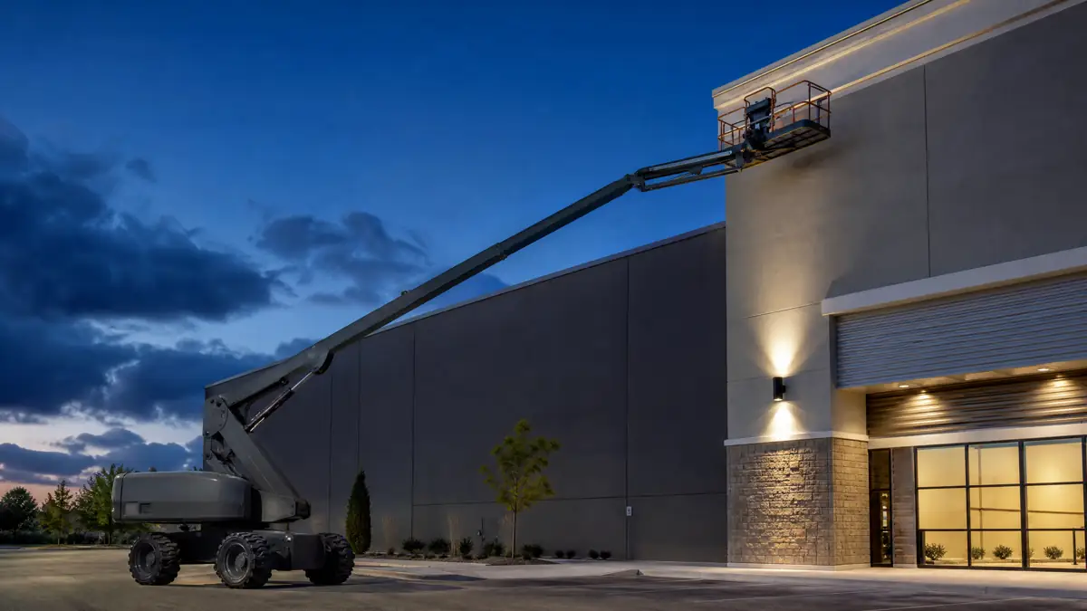 Telescopic Boom Lifts jobsite access in New Orleans