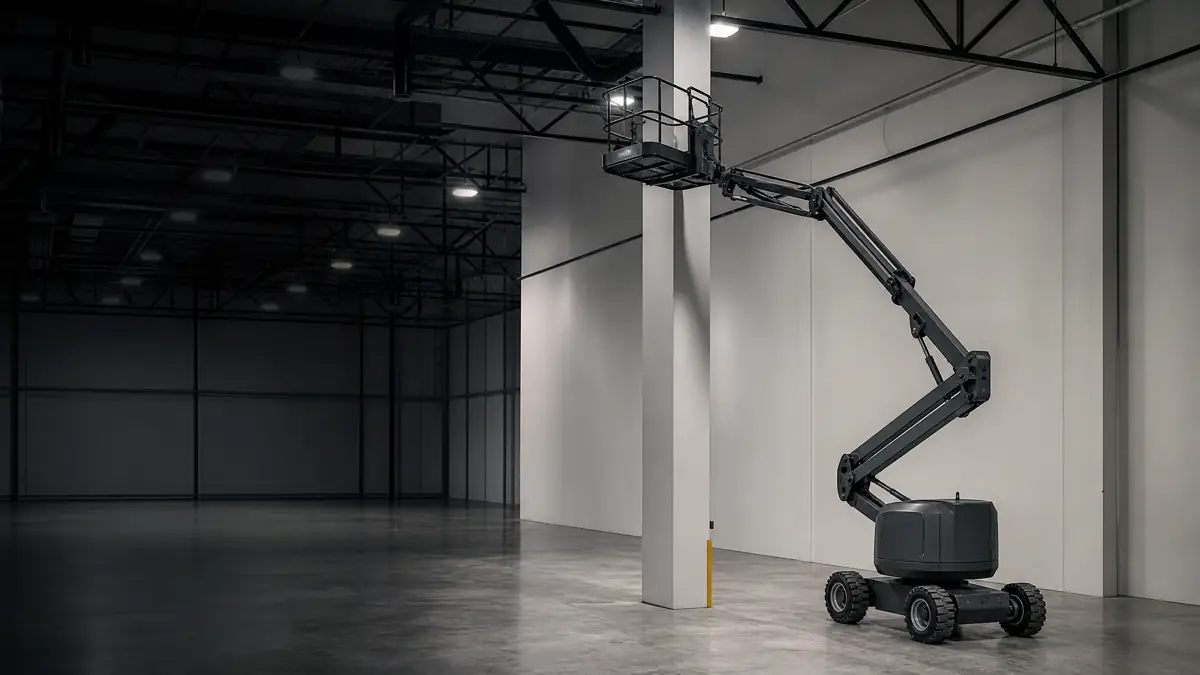 Articulating Boom Lifts jobsite access in New Orleans